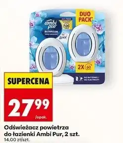 Biedronka Odświeżacz powietrza lenor spring awakening Ambi Pur Bathroom oferta