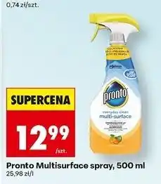 Biedronka Płyn do czyszczenia powierzchni sunshine day Pronto Multi Surface oferta
