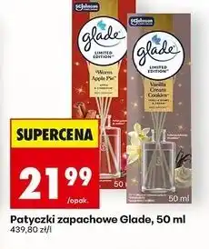 Biedronka Pachnące patyczki vanilla cream cookies Glade By Brise oferta