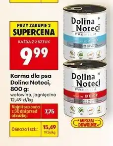 Biedronka Karma dla dorosłych psów bogata w wołowinę Dolina Noteci oferta