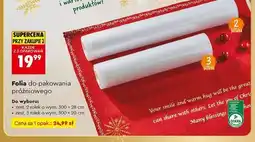 Biedronka Folia do pakowania próżniowego 300 x 20 cm oferta