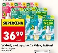 Biedronka Wkład bryza oceanu i sól morska Air Wick Electric Essential Oils oferta
