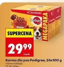 Biedronka Karma dla psa wołowina Pedigree oferta