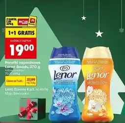 Biedronka Perełki zapachowe gold orchid Lenor oferta