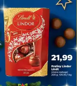 Netto Praliny milk Lindt Lindor oferta
