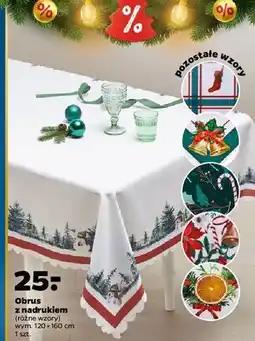 Netto Obrus świąteczny 120 x 160 cm oferta