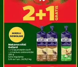 Netto Makaron nitki z 4 jaj kury zielononóżki Goliard oferta
