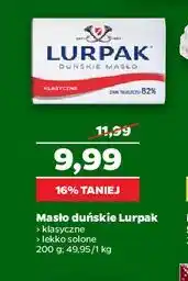 Netto Masło lekko solone Lurpak oferta