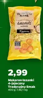 Netto Makaron łazanki Tradycyjny Smak oferta