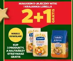 Netto Makaron 5-jajeczny krajaneczka Lubella Jajeczna oferta