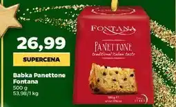 Netto Babka pannettone dolce di natule Fontana oferta
