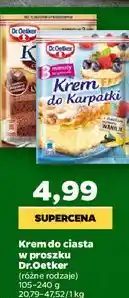 Netto Krem do tortów czekoladowy Dr. Oetker oferta