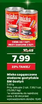 Netto Mleko zagęszczone słodzone Gostyń oferta