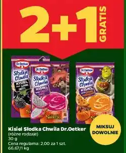 Netto Kisiel shrek orange pumpkin Dr. Oetker Słodka Chwila oferta