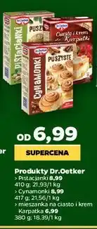 Netto Ciasto i krem do karpatki Dr. Oetker oferta