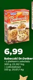 Netto Babeczki czekoladowe Dr. Oetker oferta