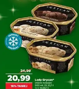 Netto Lody śmietankowe z sosem karmelowym Grycan oferta