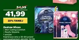Netto Zestaw pearly dreams: antyperspirant 150 ml + krem do twarzy 50 pomadka ust 4.8 g skarpetki Nivea oferta