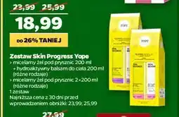 Netto Zestaw prezentowy skin progress żel pod prysznic 2 x 200 ml Yope oferta