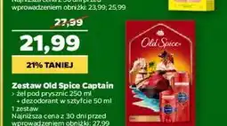 Netto Zestaw w pudełku captain: żel pod prysznic 250 ml + dezodorant sztyft 50 Old Spice oferta