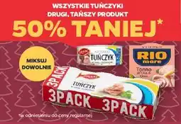 Netto Wszystkie tuńczyki, drugi, tańszy produkt 50% taniej (RIO mare, Graal) oferta