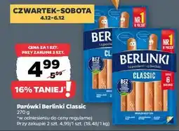 Netto Parówki Berlinki Classic oferta