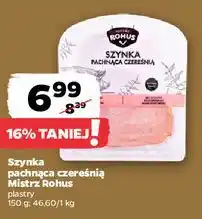 Netto Szynka pachnąca czereśnią Mistrz Rohus plastry oferta