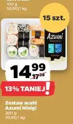 Netto Zestaw sushi Azumi Ninigi 380 g (15 szt.) oferta