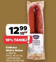 Netto Kiełbasa Mistrz Rohus (z gęsiną, peerelowska) oferta
