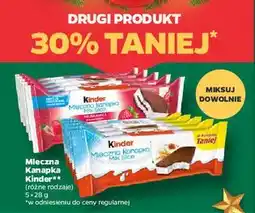 Netto Mleczna Kanapka Kinder** (różne rodzaje) miksuj dowolnie oferta