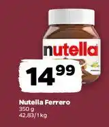 Netto Nutella Ferrero 350g oferta