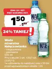 Netto Woda mineralna Nałęczowianka (gazowana, niegazowana) 500ml oferta