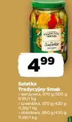 Netto Sałatka Tradycyjny Smak (warzywna, szwedzka, obiadowa) oferta