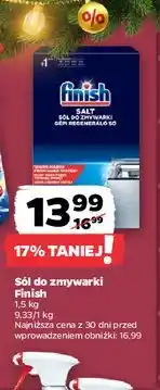Netto Sól do zmywarki Finish 1,5 kg oferta