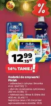 Netto Dodatki do zmywarki Finish (odświeżacz lub płyn do czyszczenia lub nabłyszczacz) oferta