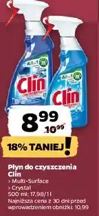 Netto Płyn do czyszczenia Clin (Multi-Surface, Crystal) oferta