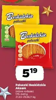 Netto Paluszki z sezamem Aksam Beskidzkie oferta