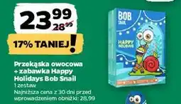 Netto Zestaw przekąsek happy holidays Bob Snail oferta