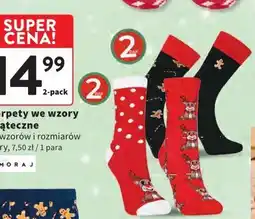 Intermarche Skarpety świąteczne męskie Moraj oferta