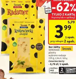 Intermarche Ser szwajcar królewiecki Serenada oferta