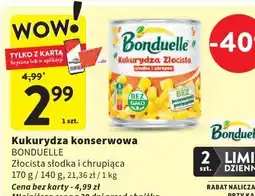 Intermarche Kukurydza złocista Bonduelle oferta