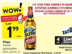 Intermarche Piwo Tatra Jasne Pełne oferta