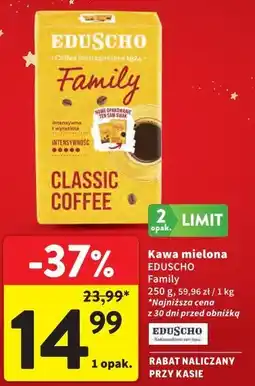 Intermarche Kawa mielona Eduscho oferta