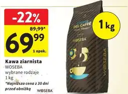 Intermarche Kawa ziarnista Woseba 1kg oferta