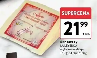 Ser owczy z różowym szampanem La Leyenda