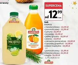 Intermarche Sok mojito Andros oferta