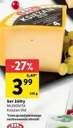 Intermarche Ser księżan old Mlekovita oferta