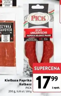 Intermarche Paprika kolbasz Pick oferta