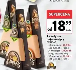 Intermarche Ser twardy dojrzewający 36 miesięcy Dziugas oferta