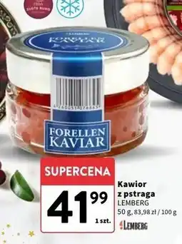 Intermarche Kawior z pstrąga oferta